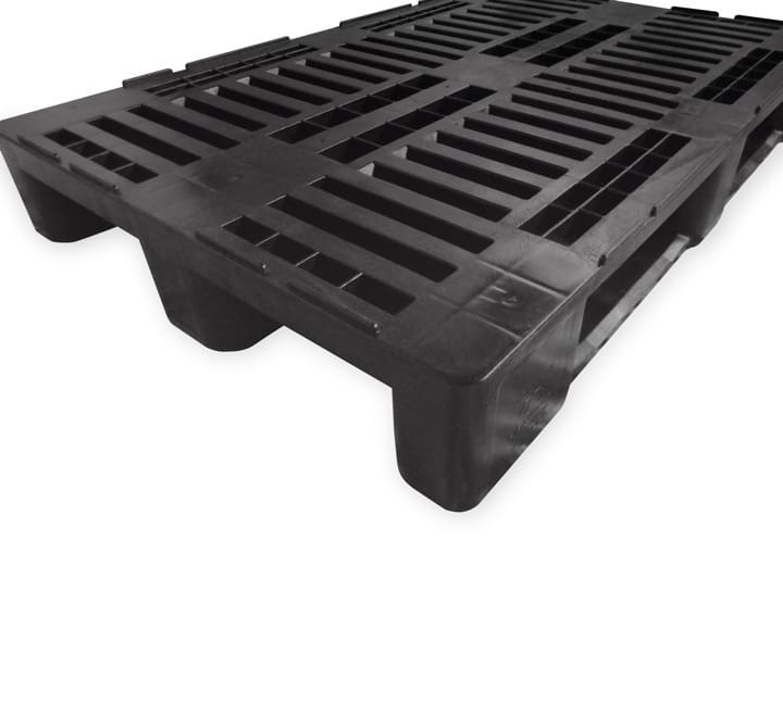 H1 type pallet 1200x800 3R OPEN DECK recycled l deck